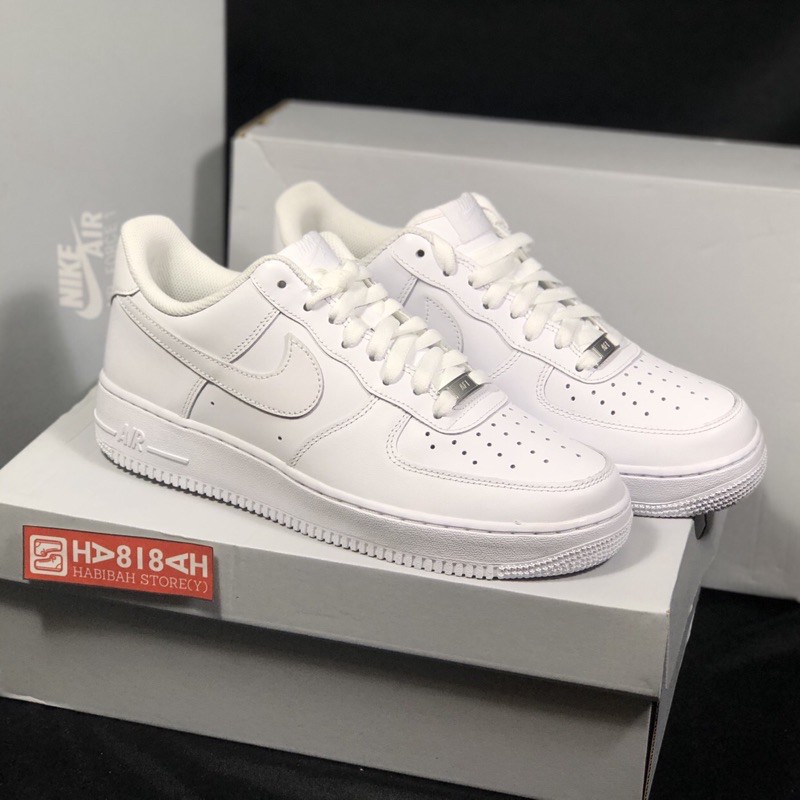 air force type 1 triple white