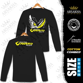 ใหม่ เสื้อยืดแขนยาว ผ้าฝ้าย ลาย Honda Vario Rider V2 Distro Combed 30S - Arsakha