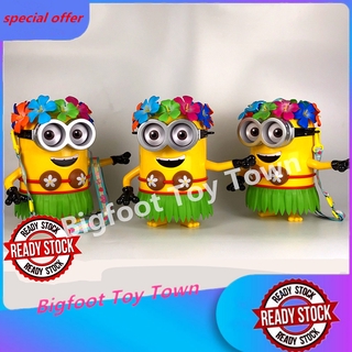 Universal Studios Minions popcorn bucket, Hawaiian beach minions collection model.