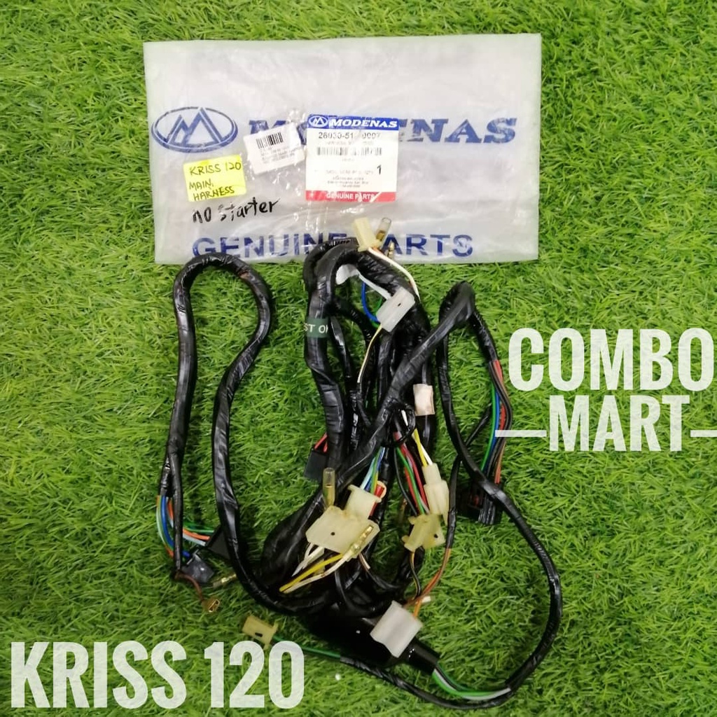 WIRING MODENAS KRISS120 [KICK STARTER] 100% MODENAS HARNESS WIRING