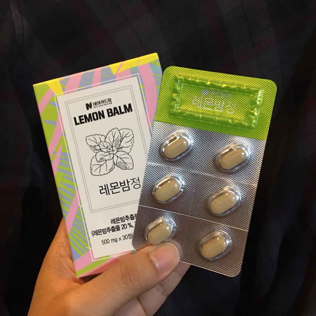 (ของแท้/พร้อมส่ง) วิตามินลดน้ำหนัก Nature Dream Lemon Balm Booster Pill