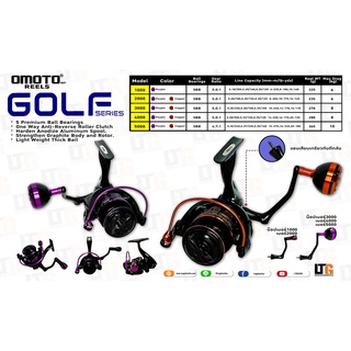 รอกตกปลา รอก OMOTO Golf series