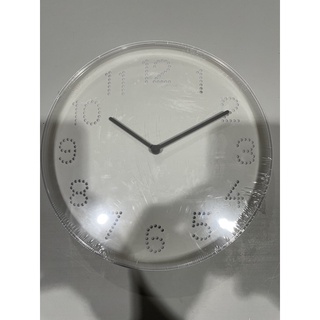 นาฬิกาแขวนผนัง นาฬิกาติดผนัง นาฬิกาแขวน สีขาว ขนาด 10 นิ้ว Tromma Wall Clock ของแท้ ikea