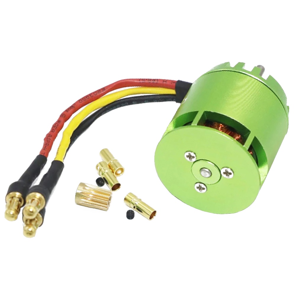 มอเตอร์ไร้แปรงถ่าน F2835 4000KV 3-4S Lipo สําหรับเครื่องบิน เฮลิคอปเตอร์บังคับ ALIGN TREX T-Rex 450 - รูปที่ 2
