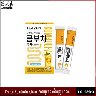 Teazen Kombucha Citron คอมบุชา รสส้มยูสุ