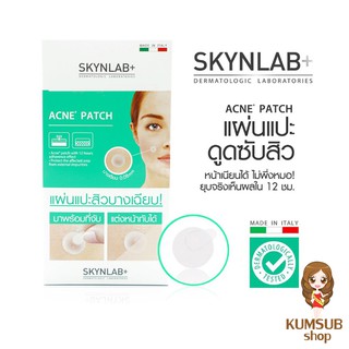 แผ่นแปะสิว SKYNLAB Acne Patch (1แผ่น มี10ชิ้น) สกินแล็บ