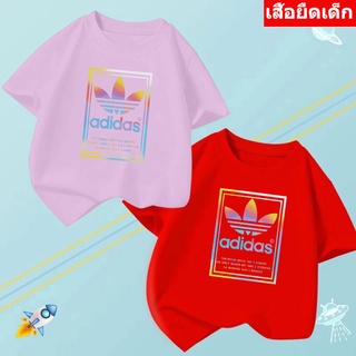 *K-2223-SHORT*เสื้อยืดเด็ก  เสื้อแขนสั้นเด็กลายการ์ตูน  / 3 สี