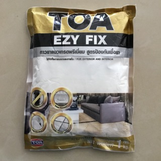 TOA Ezy Fix ยาแนวเกรดพรีเมี่ยมป้องกันเชื้อรา