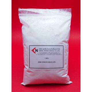 Zirconium Silicate (ZrSiO4) ผงเซอร์โคเนียม ซิลิเกต 1 กิโลกรัม