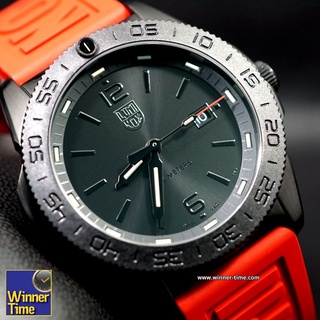 นาฬิกา LUMINOX Pacific Diver Rubber Strap รุ่น XS.3121.BO.RF (สายสีแดง)