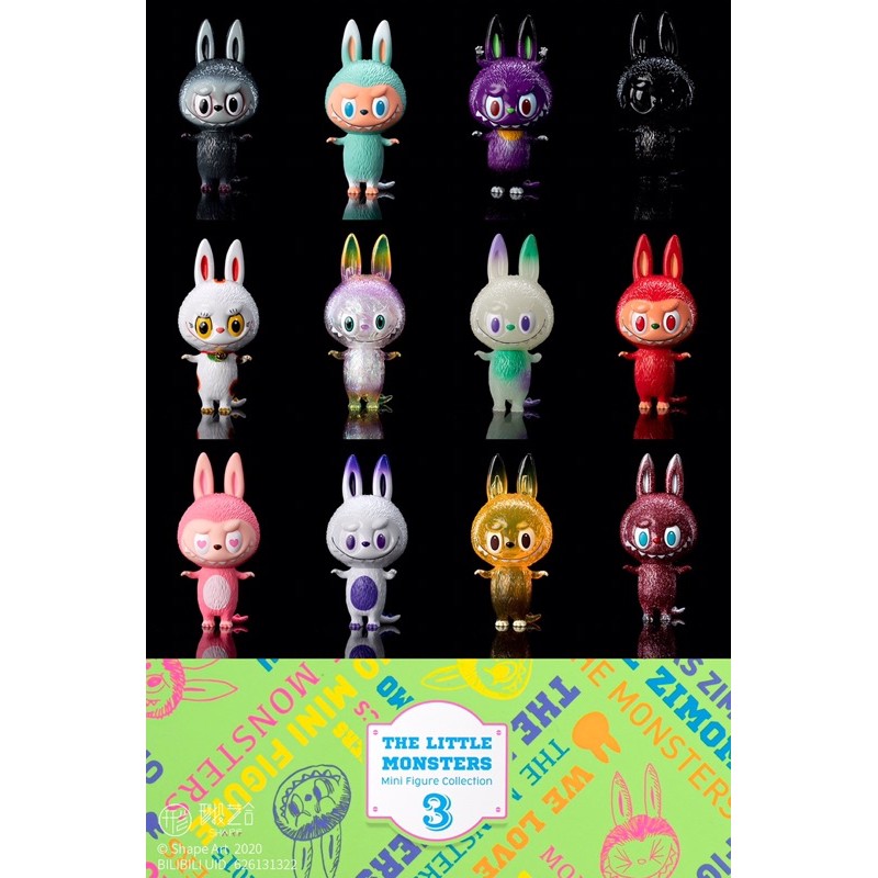 Labubu : zimomo : the little monsters mini figure collection series 3 ...