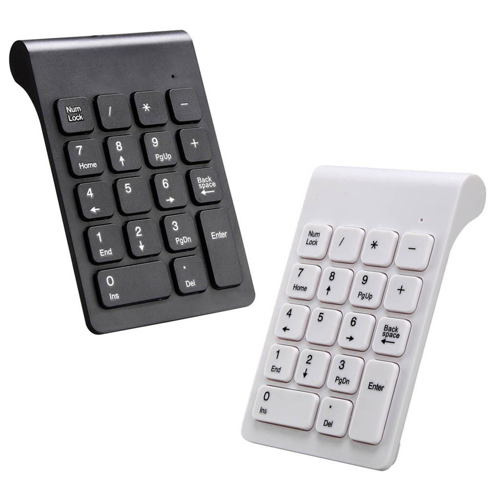 Portable 2.4G Wireless Digital Keyboard USB Number Pad 18 Keys Mini Numeric Keypad For Laptop PC