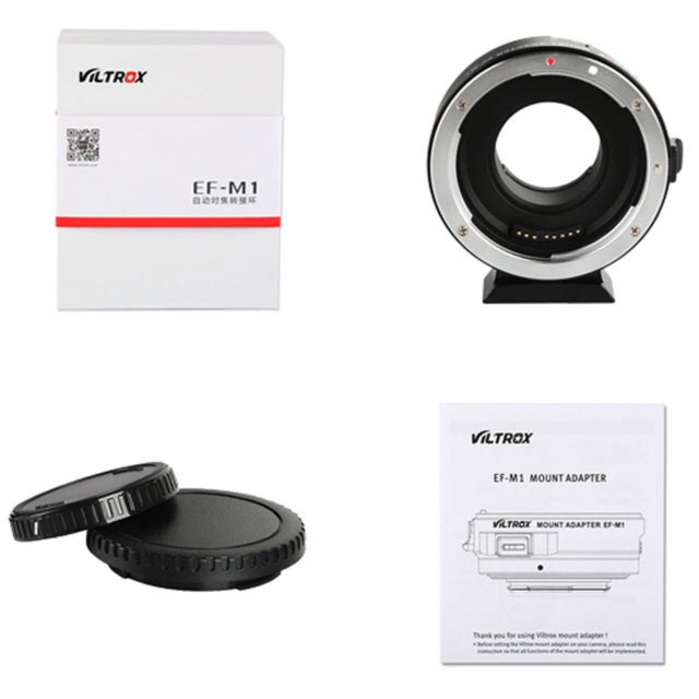 Viltrox EF-M1 for Canon EF/EFS to M4/3 Olympus,Panasonic