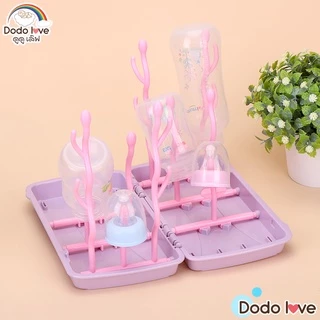 DODOLOVE ที่คว่ำขวดนม พกพา ที่ตากขวดนมพกพา รุ่นพับได้