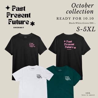 SHERBETTEE|เสื้อยืดลาย Past present future