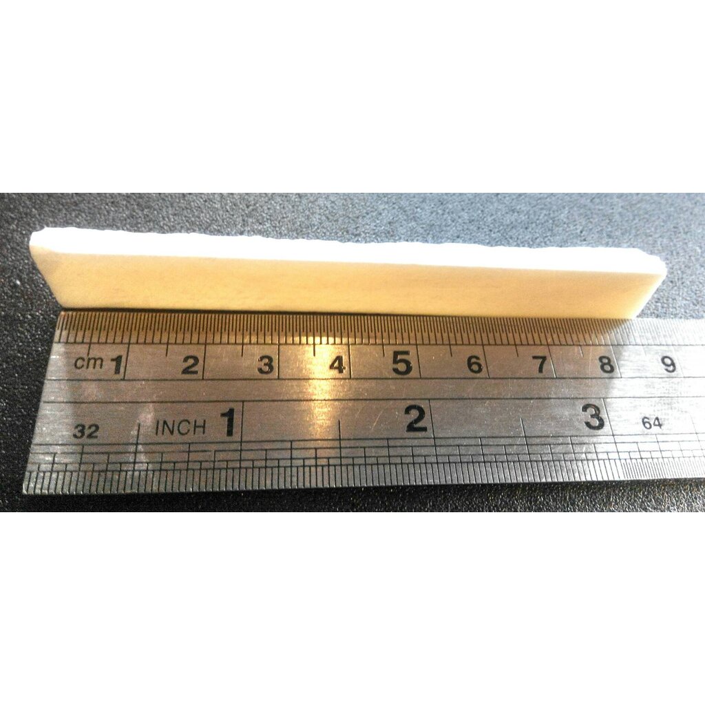 หย่องกีตาร์ ล่าง กระดูก (งานดิบ) SADDLE ฺBONE Guiter