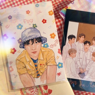 💚NCT TEN WAYV postcard fanart เอ็นซีที โปสการ์ด แฟนอาร์ต เตนล์ พร้อมส่ง🌷✨