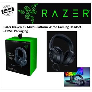 Razer Kraken X – Multi-Platform Wired Gaming Headset - FRML Packaging 7.1 รับประกัน2ปี