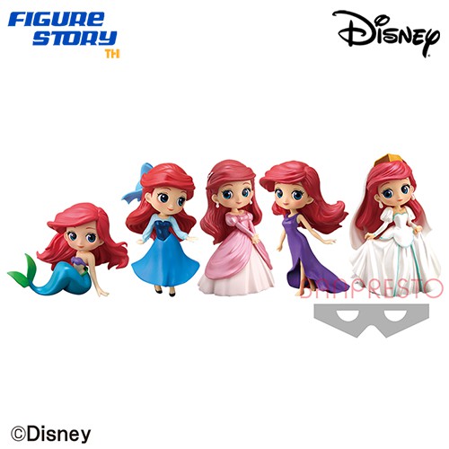 Disney Character Q Posket Petit Story Of The Little Mermaid 5 Set Figure Ariel Japanese Anime Other Anime Collectibles Collectibles Art