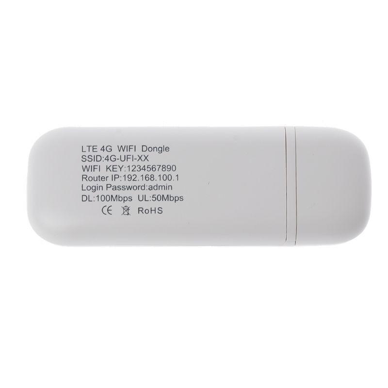 4G LTE USB Modem Network Adapter With WiFi Hotspot SIM Card 4G Wireless ...