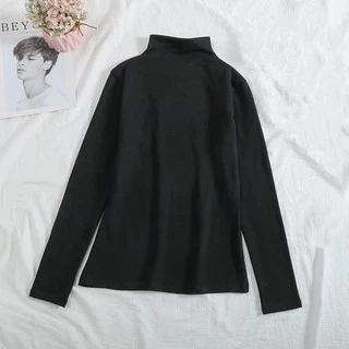 SUNDAY2020🎀 เสื้อยืดแขนยาวคอเต่า ผ้าดี นิ่มใส่สบาย โคตรคุ้ม