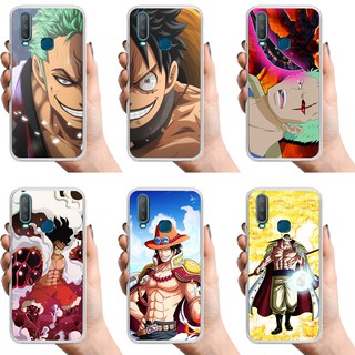 One Piece สวย การ์ตูน  เคส for VIVO Y15 2020/Y12/Y17 / Y85/V9/V9Pro / Y91/Y95/Y93 / Y11 2019 / Y19 case Soft TPU เคสซิลิโคนอ่อนนุ่ม Couple Phone Cover