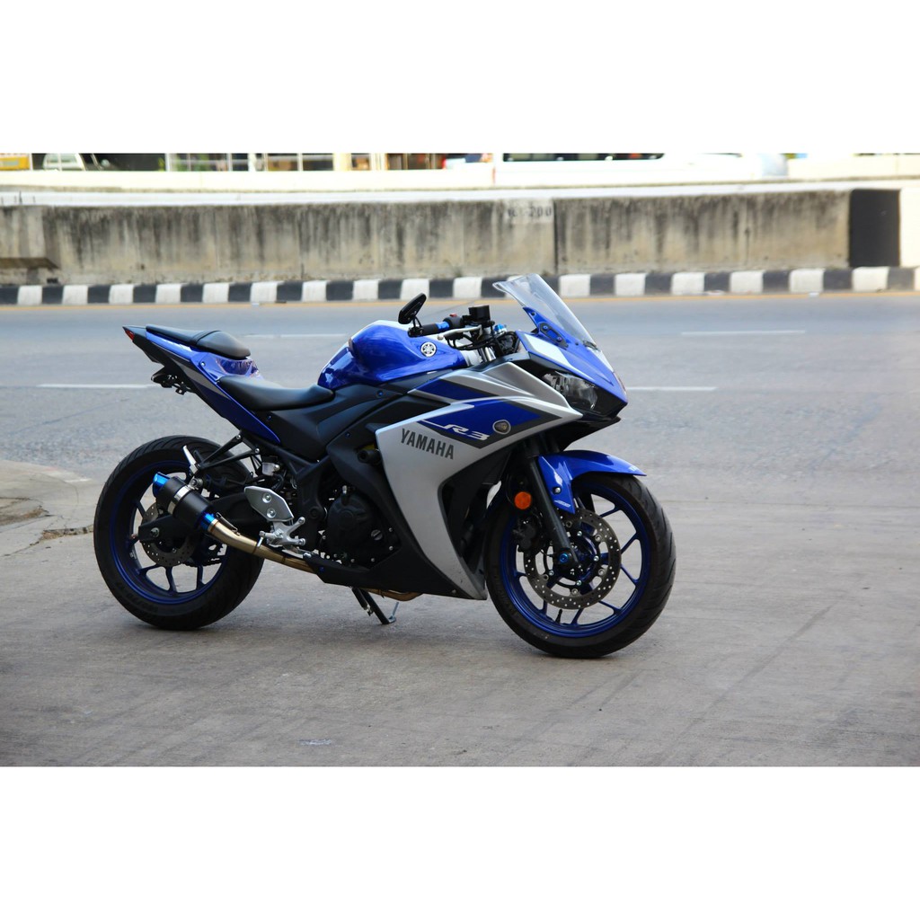 คอท่อ Yamaha R3 Year 2015-2021 ใส่ปลายเดิม (Stainless) สแตนเลส Size: 28-42 m.m. ราคา 1600 บาท ราคา ถูกที่สุด ดีลบีเคเค แกลเลอรีภาพที่ 2