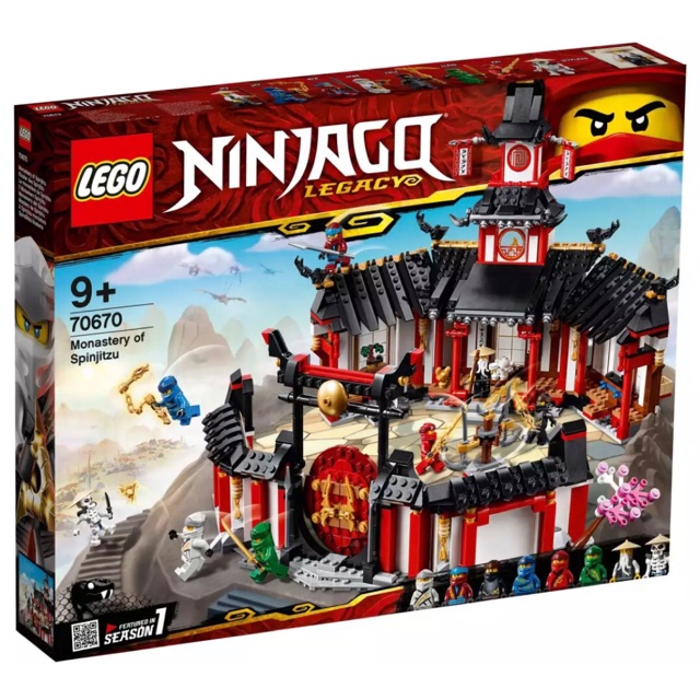 Hobbit99:: Lego 70670 Ninjago Monastery of Spinjitzu ของใหม่