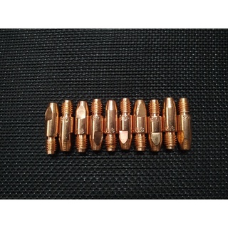 Contact Tip คอนแทคทิพสำหรับปืนเชือม MIG 340/ 36KD  คุณภาพสูง ขนาด 0.8mm, 0.9mm และ 1.2mm