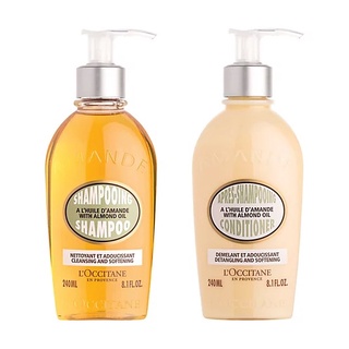 LOCCITANE Almond Shampoo and Conditioner 240 ml