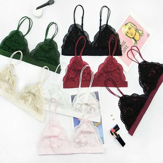 ชุดชั้นในผ้าลูกไม้เซ็กซี่สำหรับผู้หญิง Sexy lace bra