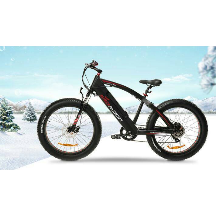 🚲Thailand ebike 🚲 Model:FT07 Super Max (Power Speed  Range)จักรยานไฟฟ้าล้อโต26x4นิ้ว1200W/750W hub