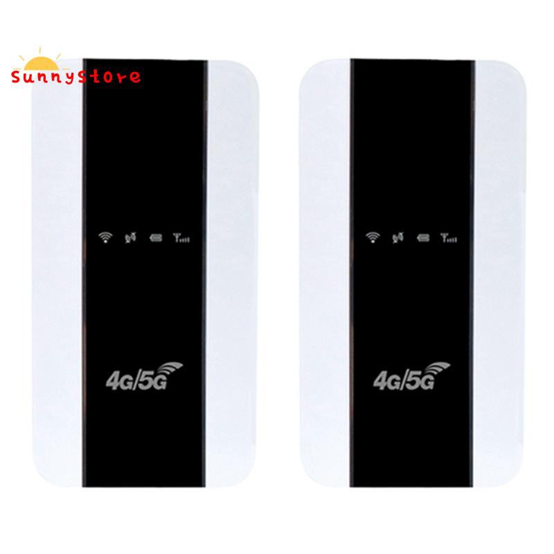 4G Wifi Router Portable MiFi Supports 4G/5G SIM Card 150Mbps WiFi Router Car Mobile Hotspot Router(America)