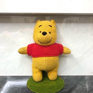 ตุ๊กตาหมีพูห์ Pooh งานไหมพรมถัก