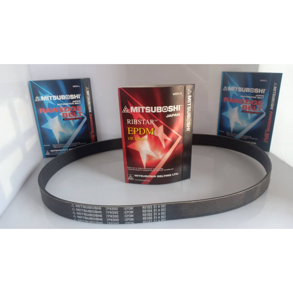 สายพานพัดลม MITSUBOSHI 7PK990 สําหรับ Isuzu D-MAX 2.5
