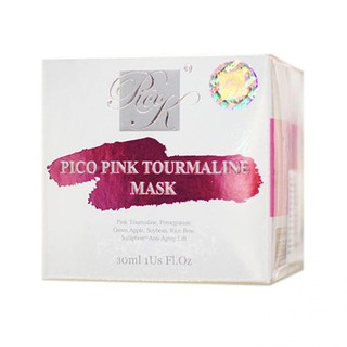 Pico OK Pico Pink Tourmaline Mask พิโกะพิงค์ ทัวร์มารีนมาส์ค 30 ml.
(1 กระปุก)