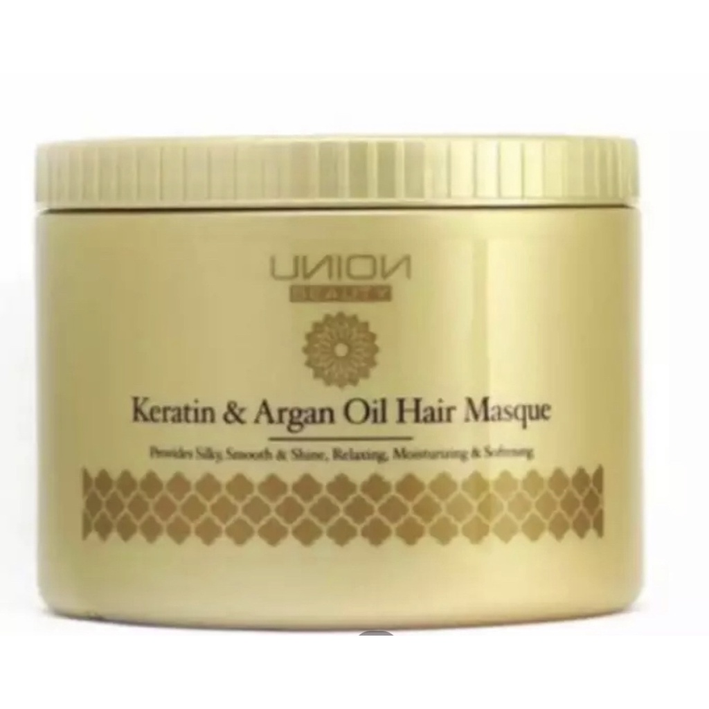 Union Karatin&amp;Argan oil Hair Masque ยูเนี่ยน ทรีทเม้นท์ ซุปเปอร์ เคราติน QI1Q