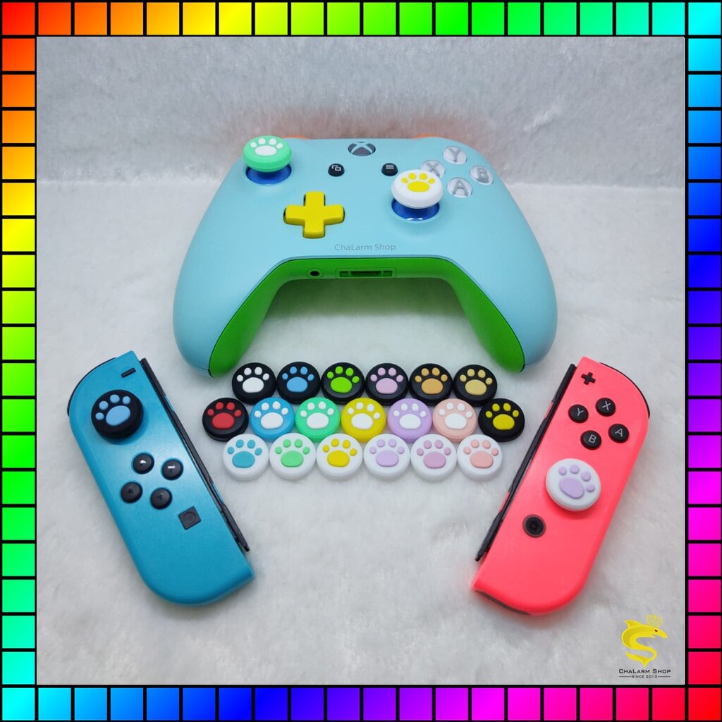 ซิลิโคนอนาล็อกเท้าแมว Switch joy-con Onexplayer (1ชิ้น)