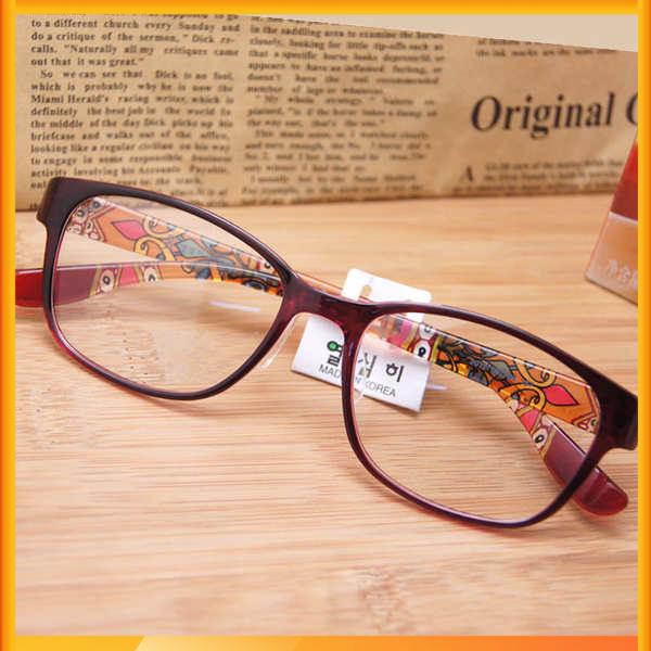 กรอบแว่นตา เกาหลีใต้ Tr90 Ultra Light Frame Frame Myopia Myopia