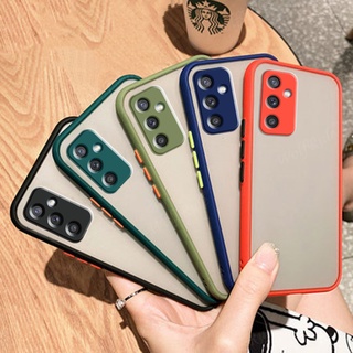 เคสโทรศัพท์มือถือแบบโปร่งแสง ผิวด้าน กันกระแทก สําหรับ Samsung Galaxy A04S A04S A 04S 04 S A04S