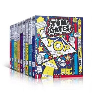 📚 หนังสือการ์ตูน comic ชุด  Tom Gates 10 เล่ม