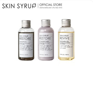 TRAVEL SET B – HAIR CARE &amp; SHOWER GEL (S) จาก Skin Syrup