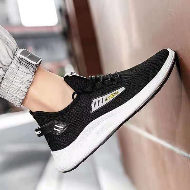 ⚡พร้อมส่ง⚡ใหม่ รองเท้าผ้าใบแฟชั่นผู้ชาย แบบผูกเชือกใส่สบาย รุ่น 553
