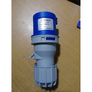 Power Plug (เพาเวอร์ปลั๊ก) HTN013 : 16A 220V-250V 3Pin IP44