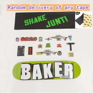 Baker Logo Skateboard Red 8.5" With Independent Reynolds Trucks, Spitfire Wheels