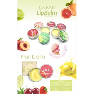 LOOK ME LIP BALM ลิปบาล์ม บำรุงริมฝีปาก มี 6 กลิ่น