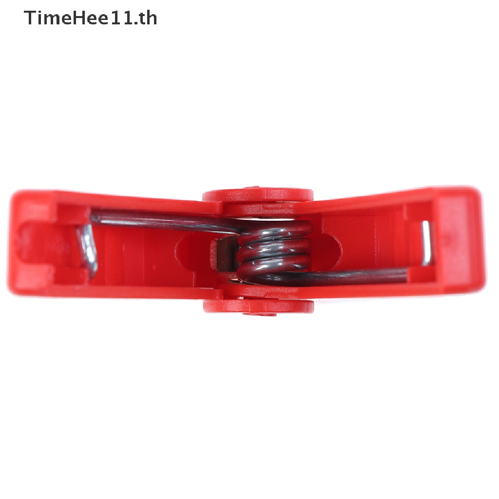 【TimeHee11】 2Pcs large 100a crocodile alligator clips car battery chargers insulated clamp
 【TH】 - รูปที่ 4