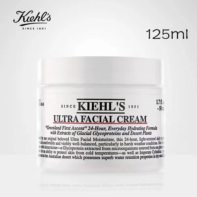100ของแ KIEHL'S ULTRA Facial Cream 125ml. กระปุกใหญ่ 【Ada】 Shopee