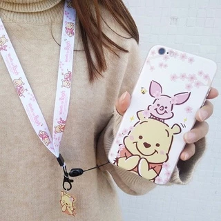 พร้อมส่ง 🇹🇭 สายคล้องบัตร สายคล้องโทรศัพท์มือถือ ลายการ์ตูน