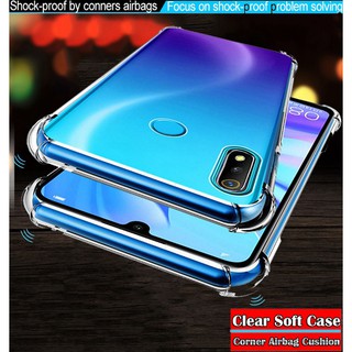 Realme 6 5 3 Pro 6i 5i 5s 5 3 C3 C2 C11 C15 OPPO F11 Pro A9 A5 2020 Soft Silicon Clear Case Airbag Cushion Back Cover Transparent Phone Casing